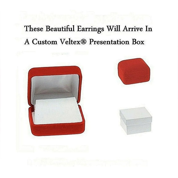 Natural 2.00 Carat Opal Oval Shape Stud Earrings 14K Yellow Gold Value $595 - Picture 4 of 4